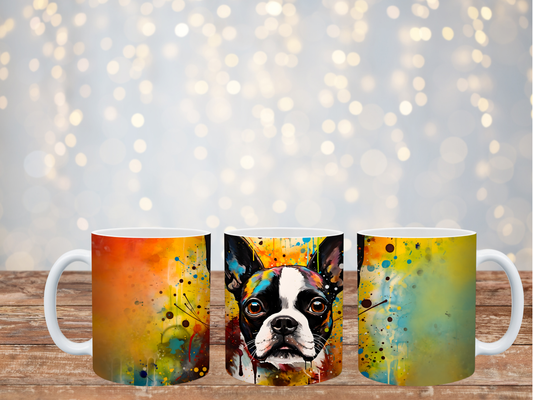 Boston Terrier Tasse 330ml