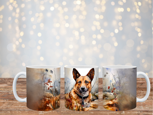 Heeler / Australian Cattle Dog Tasse 330ml