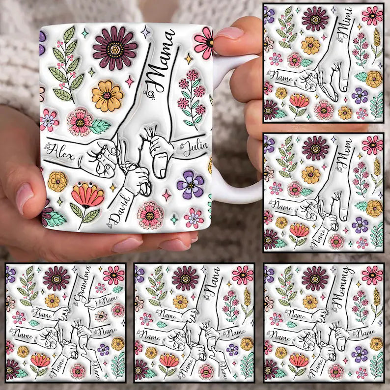 Mama Tasse Bis zu 6 Namen