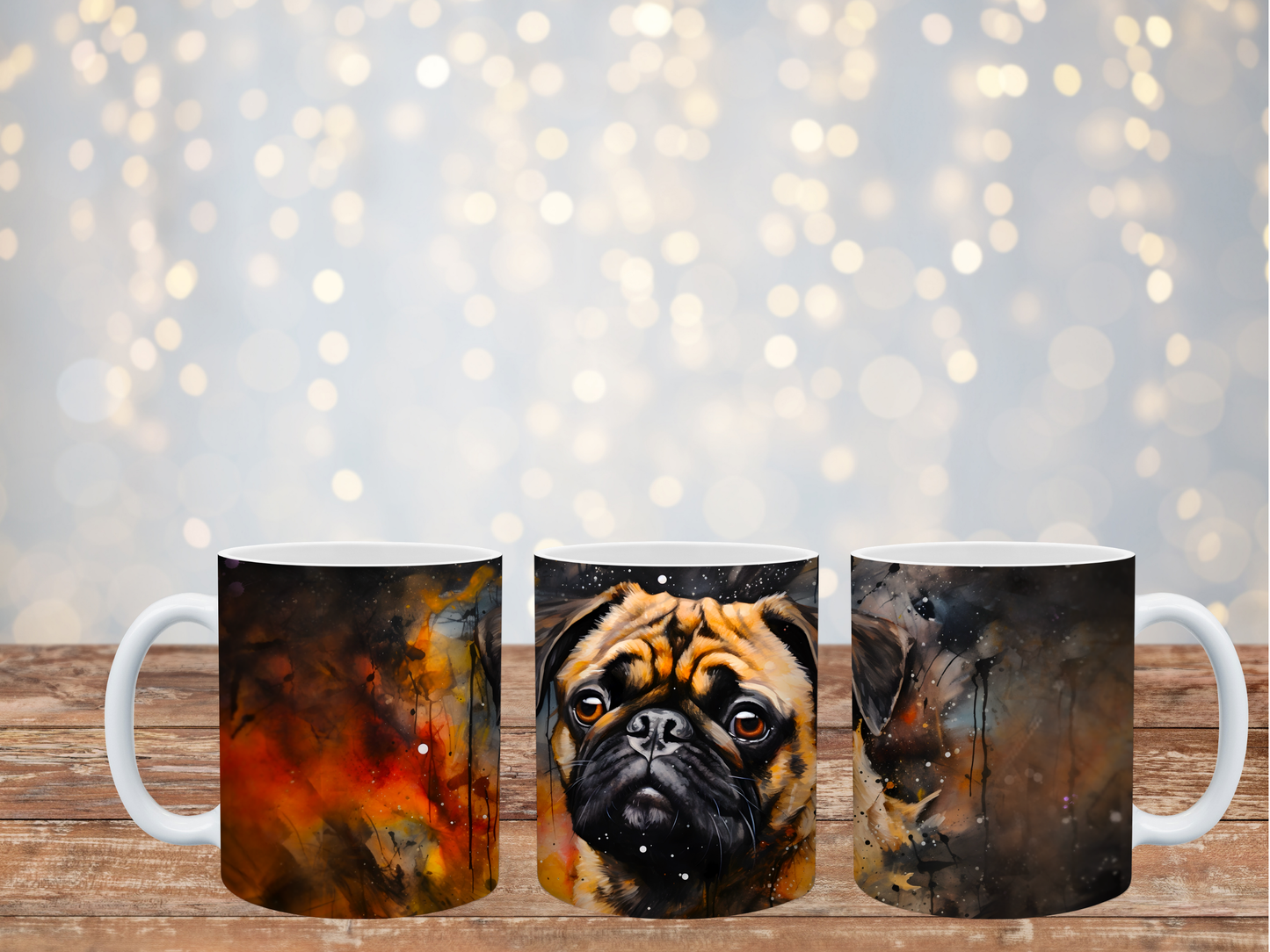 Mops Tasse 330ml