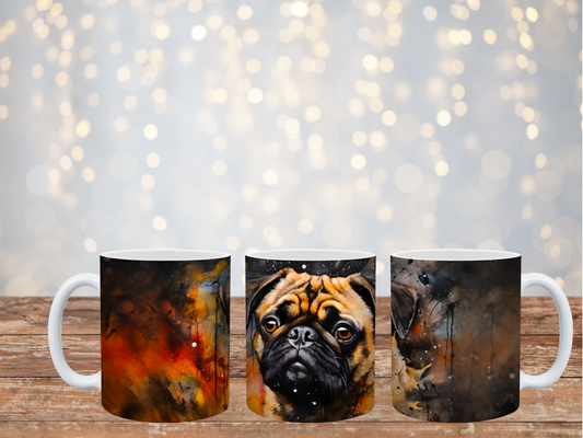 Mops Tasse 330ml