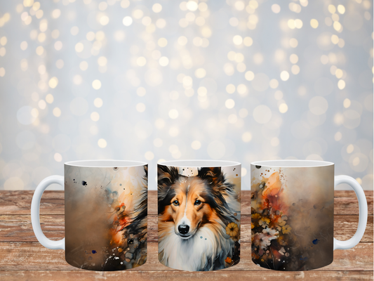 Shetland Sheepdog Tasse 330ml